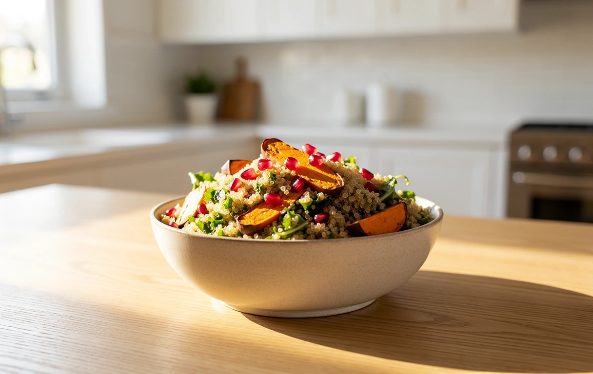 Quinoa Regenbogen Salat